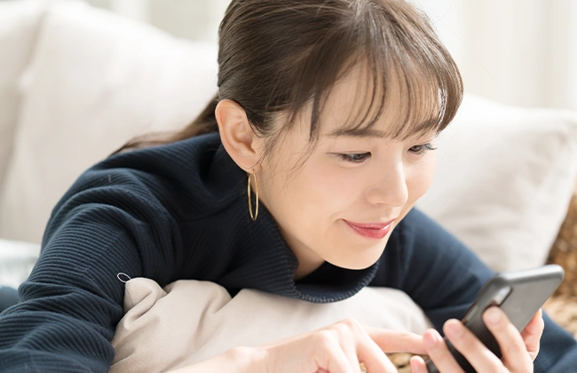 公式LINEの中で全てが楽に対応可能